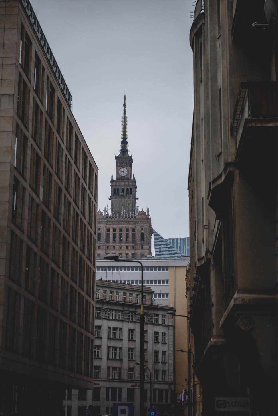 Warsaw view, a photo made by Baltazar.